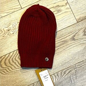 Niyama Sol Red Knit Beanie